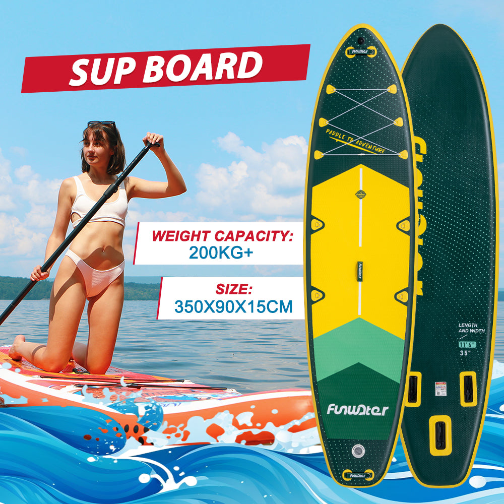 Φουσκωτό paddleboard FunWater CRUISE Paddle Board SUP RED