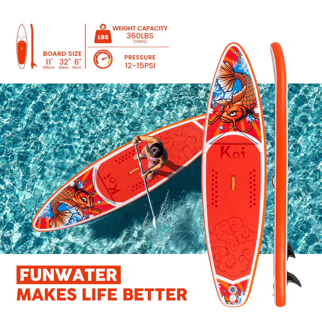 Φουσκωτό paddleboard FunWater KOI Paddle Board SUP