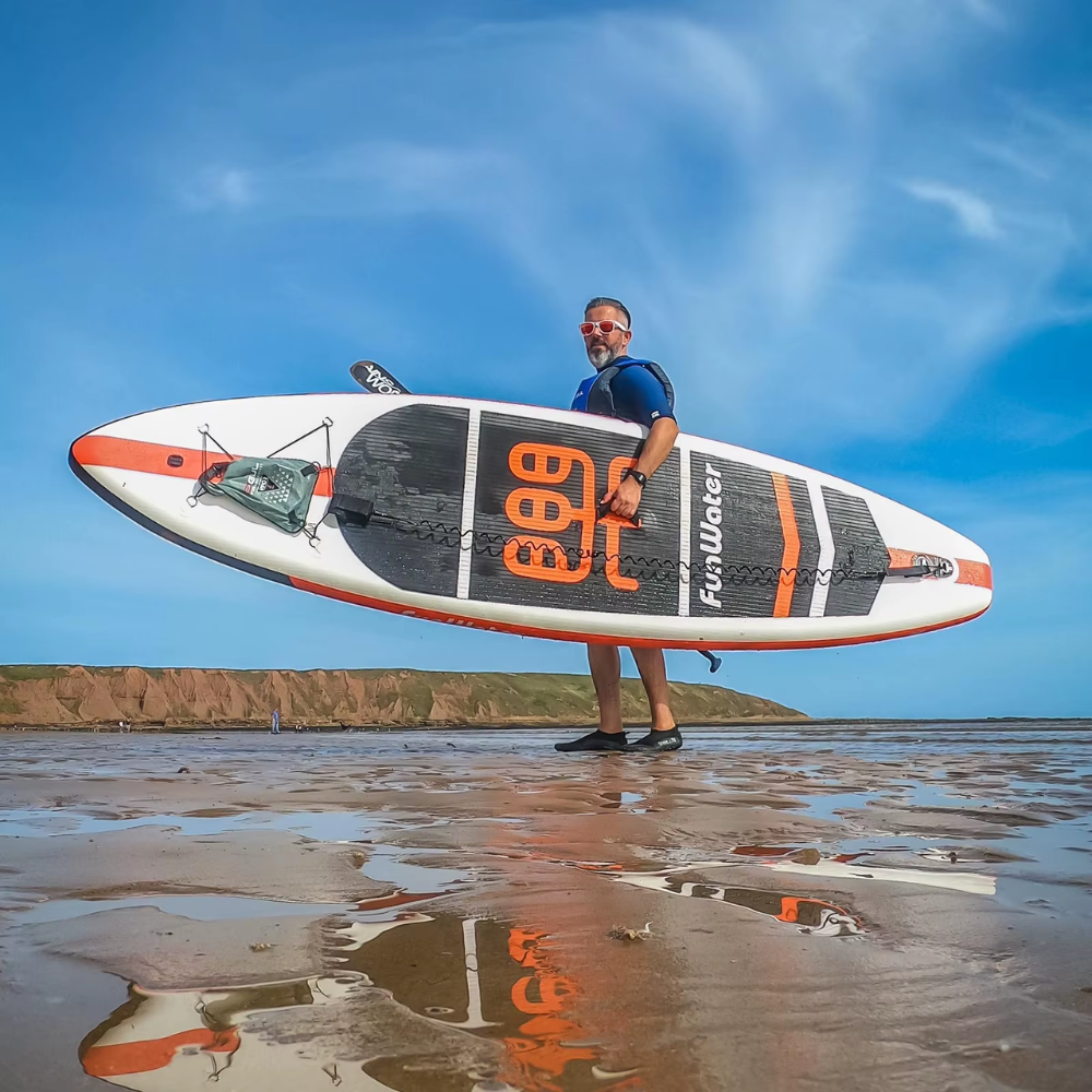 Φουσκωτό paddleboard FunWater CRUISE Paddle Board SUP RED