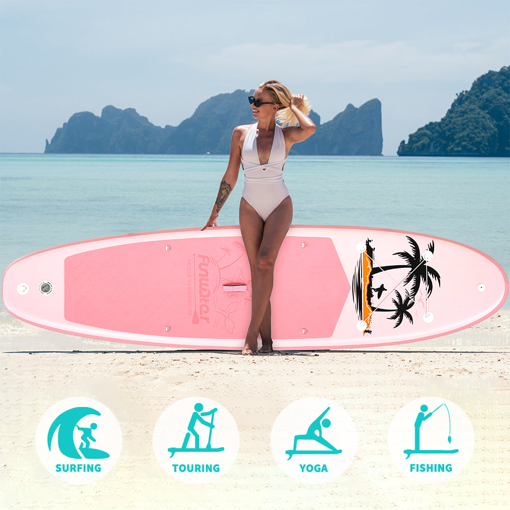 Φουσκωτό paddleboard FunWater CRUISE Paddle Board SUP RED