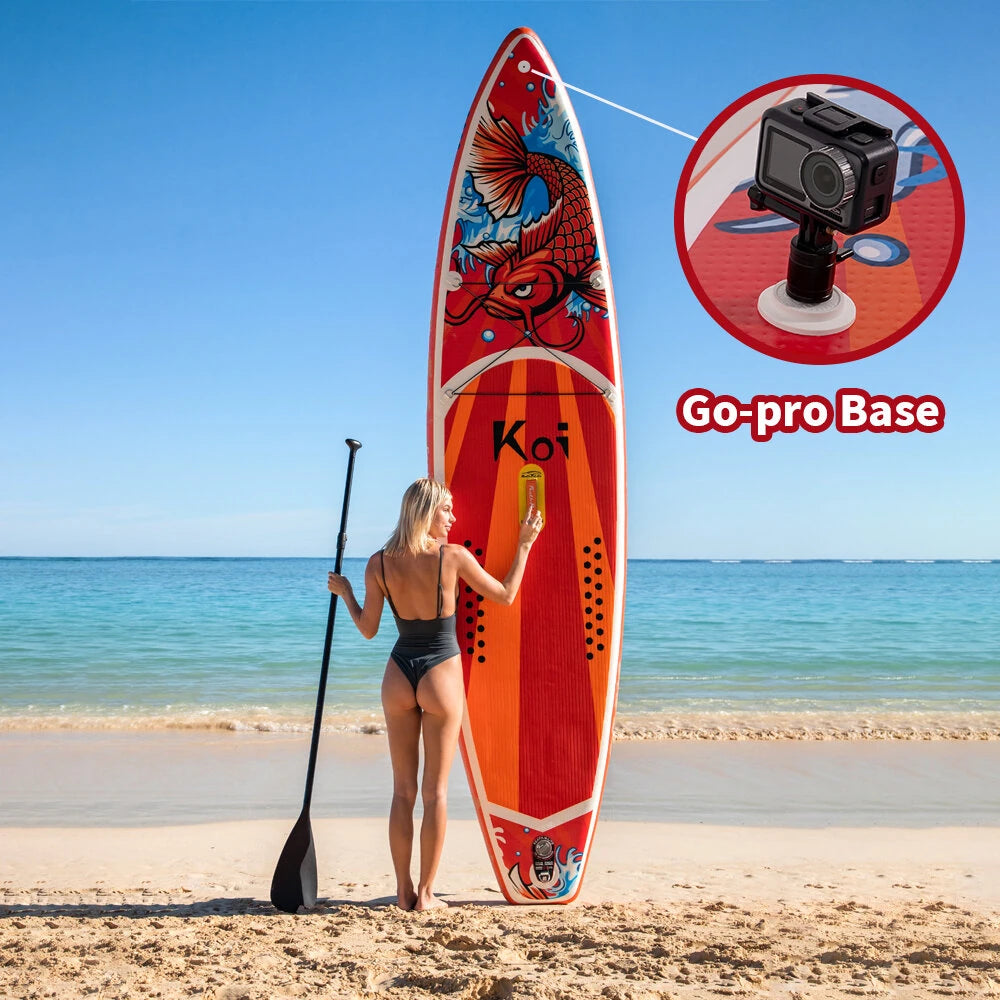 Φουσκωτό paddleboard FunWater CRUISE Paddle Board SUP RED