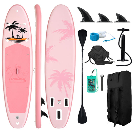 FunWater CORAL 11' Φουσκωτό SUP Kayak – Σετ Paddle Board με Κάθισμα & Αξεσουάρ