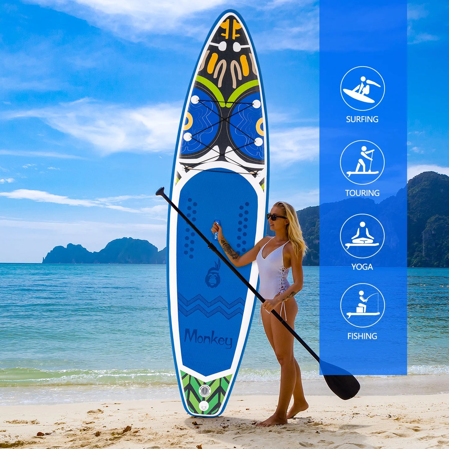 Φουσκωτό paddleboard FunWater Monkey Paddle Board SUP