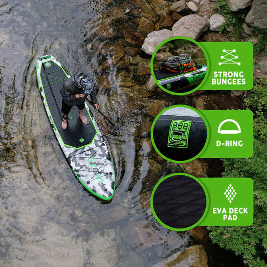 FunWater HONOR 10'6'' Φουσκωτό SUP Board – Σετ Paddle Board με Αξεσουάρ