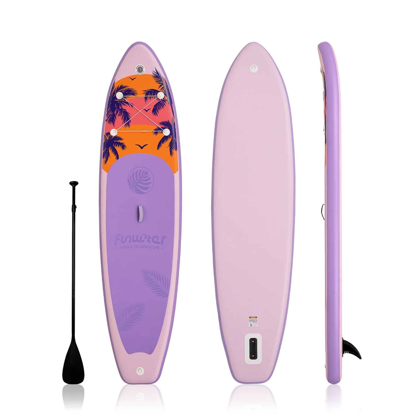 FunWater PALM 11' Φουσκωτό SUP Board – Σετ Paddle Board με Αξεσουάρ