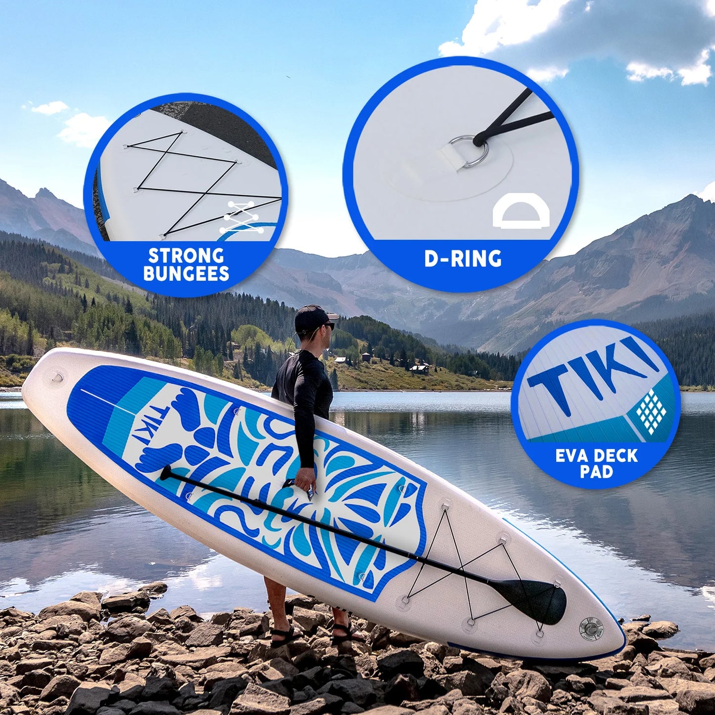 Φουσκωτό paddleboard FunWater TIKI Paddle Board SUP