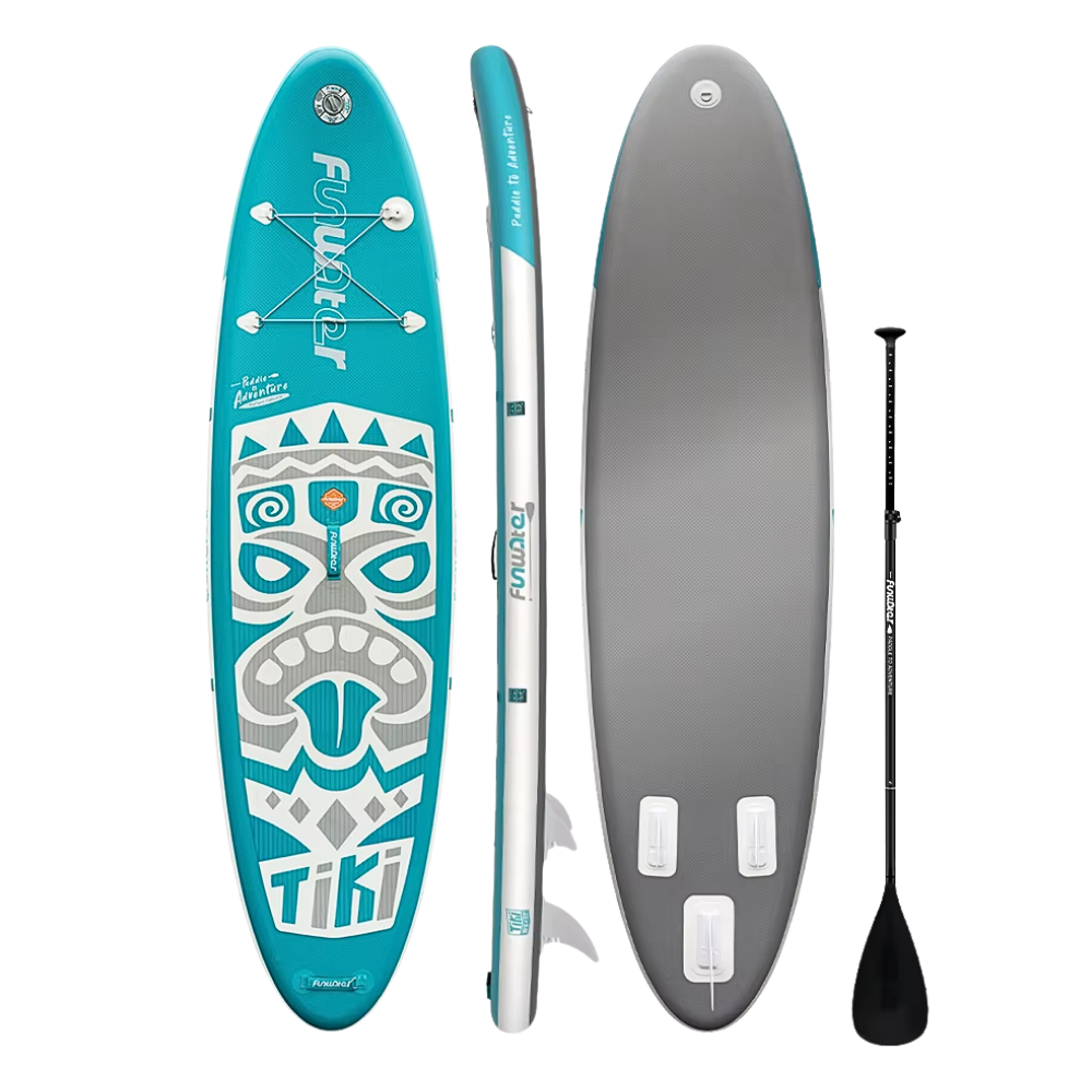 FunWater TIKI 10'6'' Φουσκωτό SUP Board – Σετ Paddle Board με Αξεσουάρ