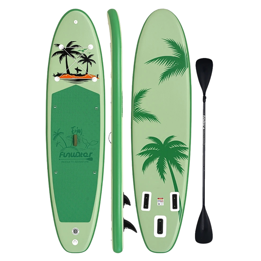 FunWater RELAX Caribbean 11'6'' Φουσκωτό SUP Kayak – Σετ Paddle Board με Κάθισμα & Αξεσουάρ