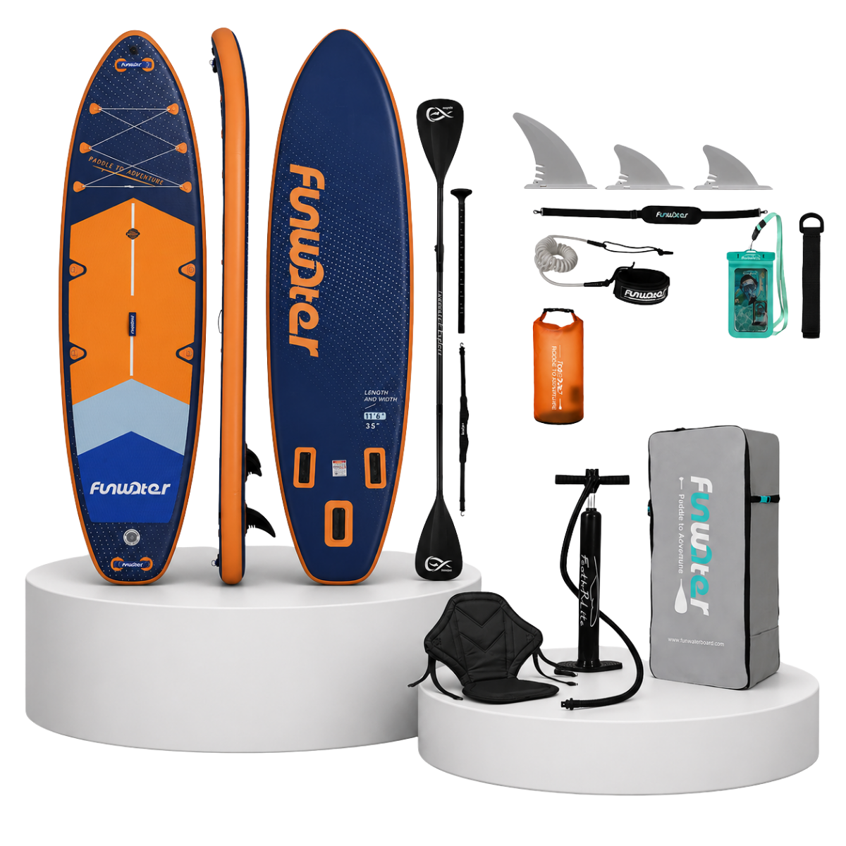 FunWater NAVIGATOR 11'6'' Φουσκωτό SUP Kayak