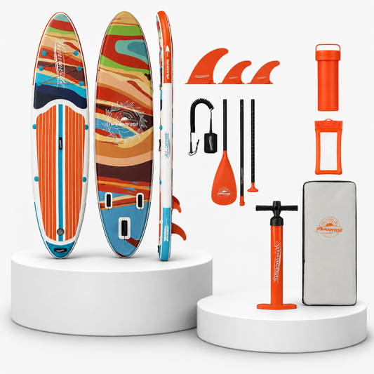 CALIFORNIA 11' Φουσκωτό SUP Board - Σετ Paddle Board με Αξεσουάρ
