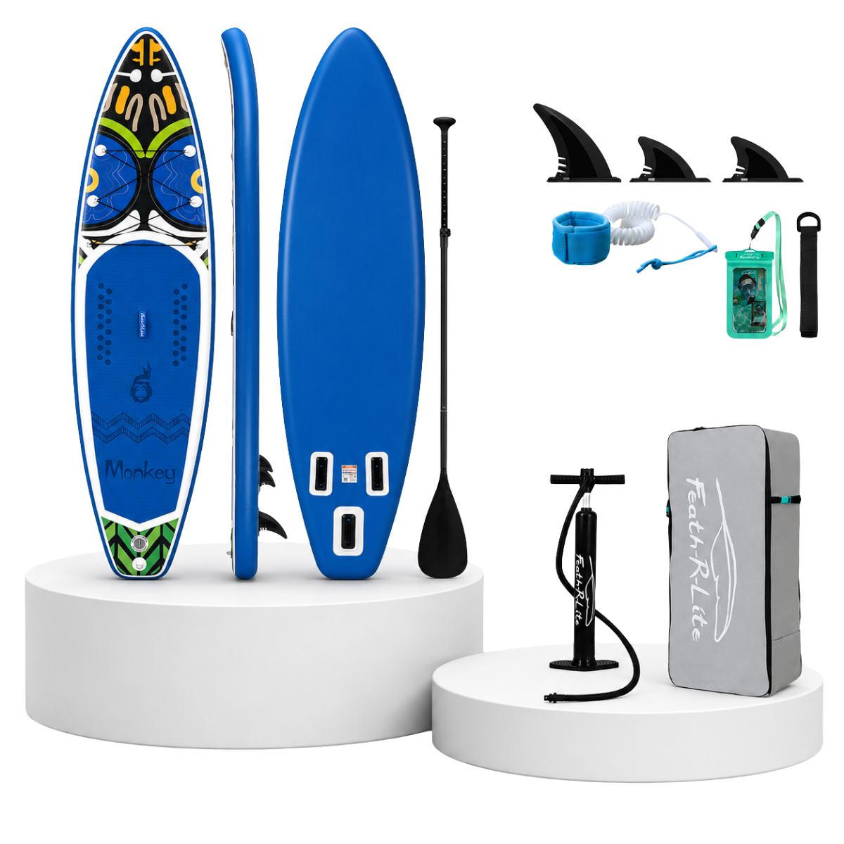 FunWater KOI 11' Φουσκωτό SUP Board – Σετ Paddle Board με Αξεσουάρ
