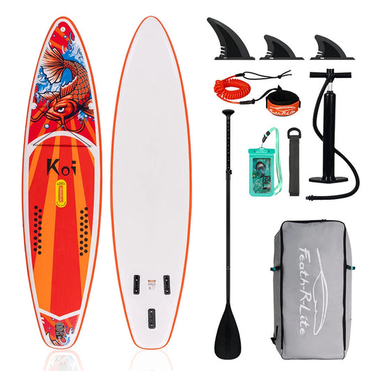 Φουσκωτό paddleboard FunWater CRUISE Paddle Board SUP RED