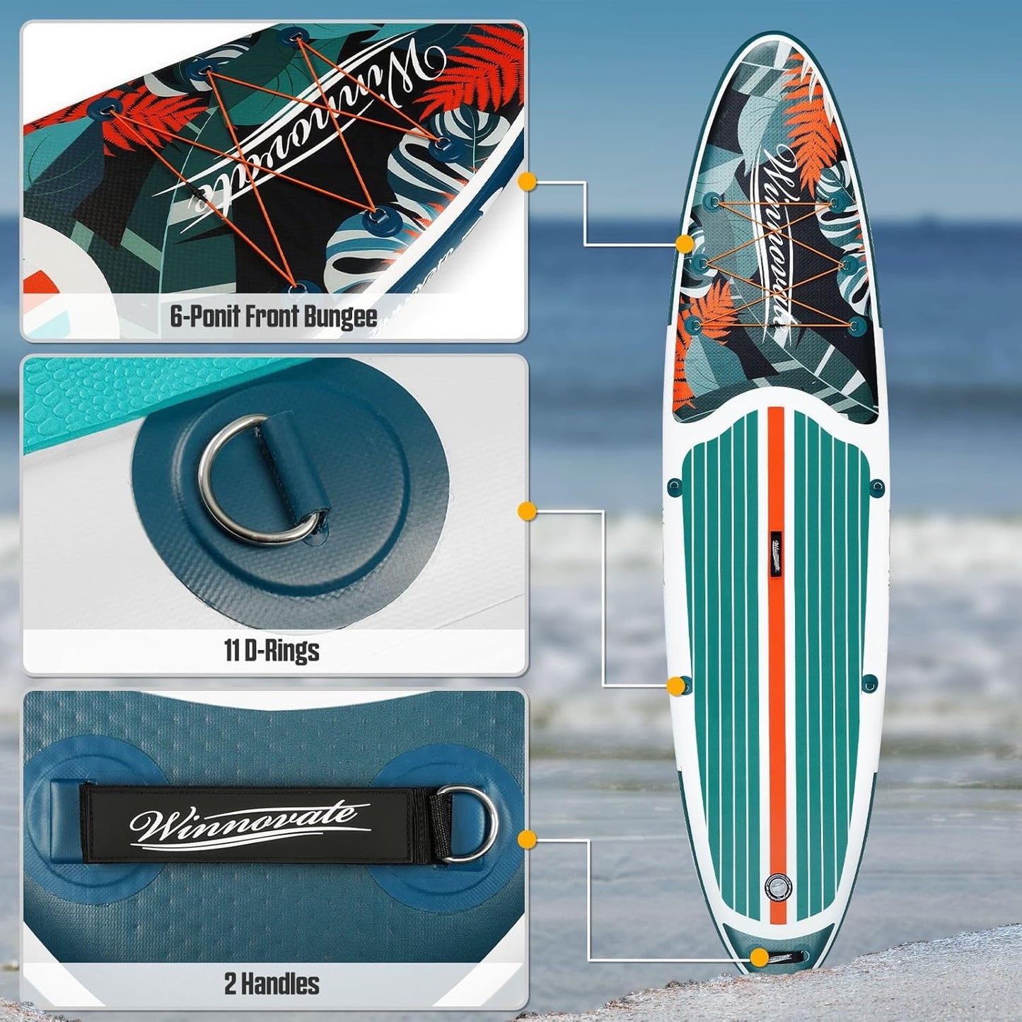 TROPIC ESCAPE 335см (11') Φουσκωτό SUP Board
