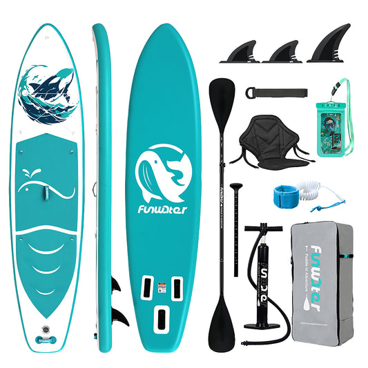 FunWater WHALE 11'6'' Φουσκωτό SUP Kayak