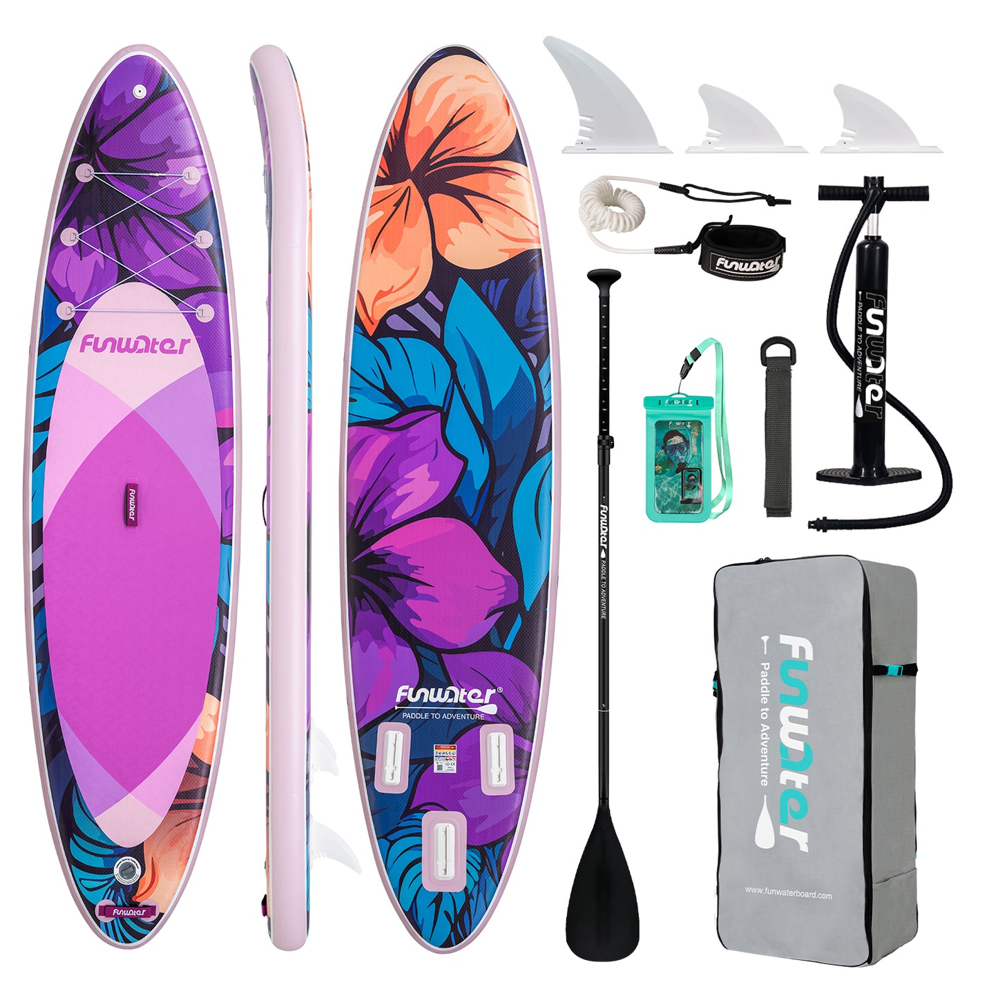 FunWater ALOHA WAVE 11' Φουσκωτό SUP Board