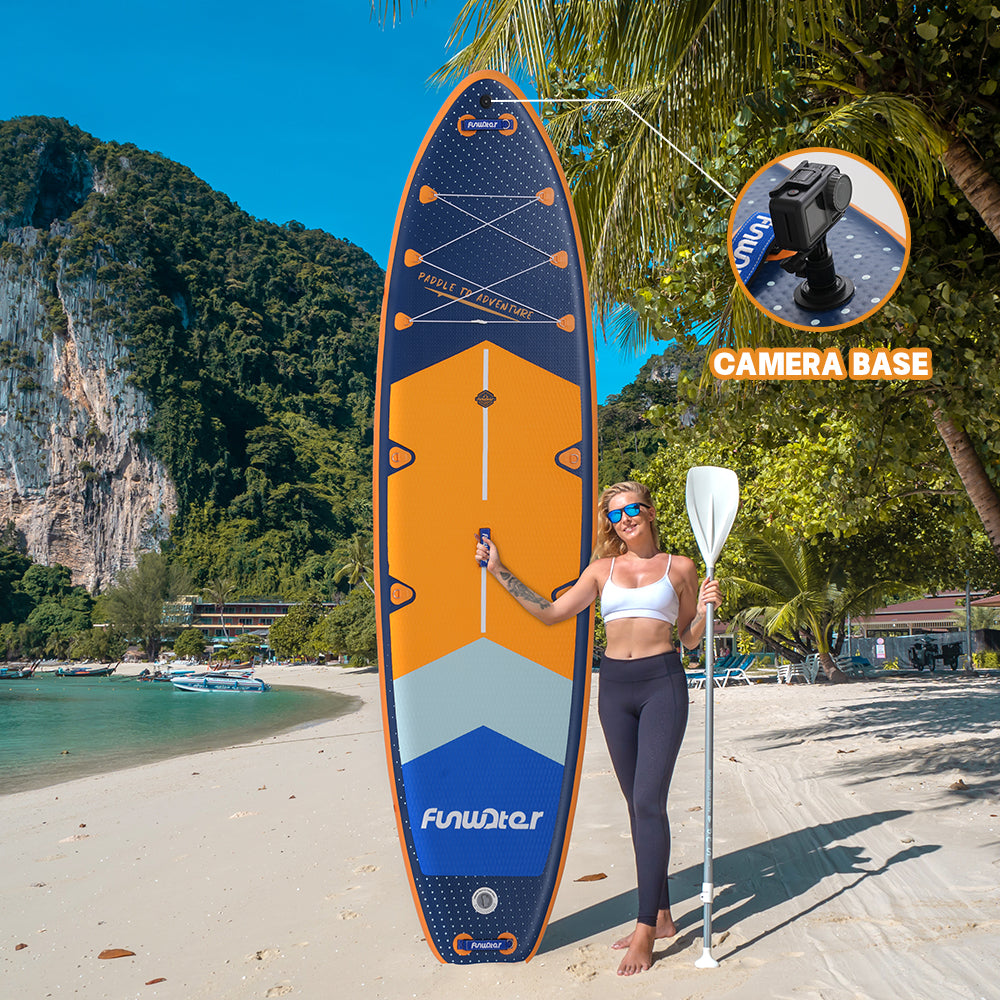 Φουσκωτό paddleboard FunWater CRUISE Paddle Board SUP RED