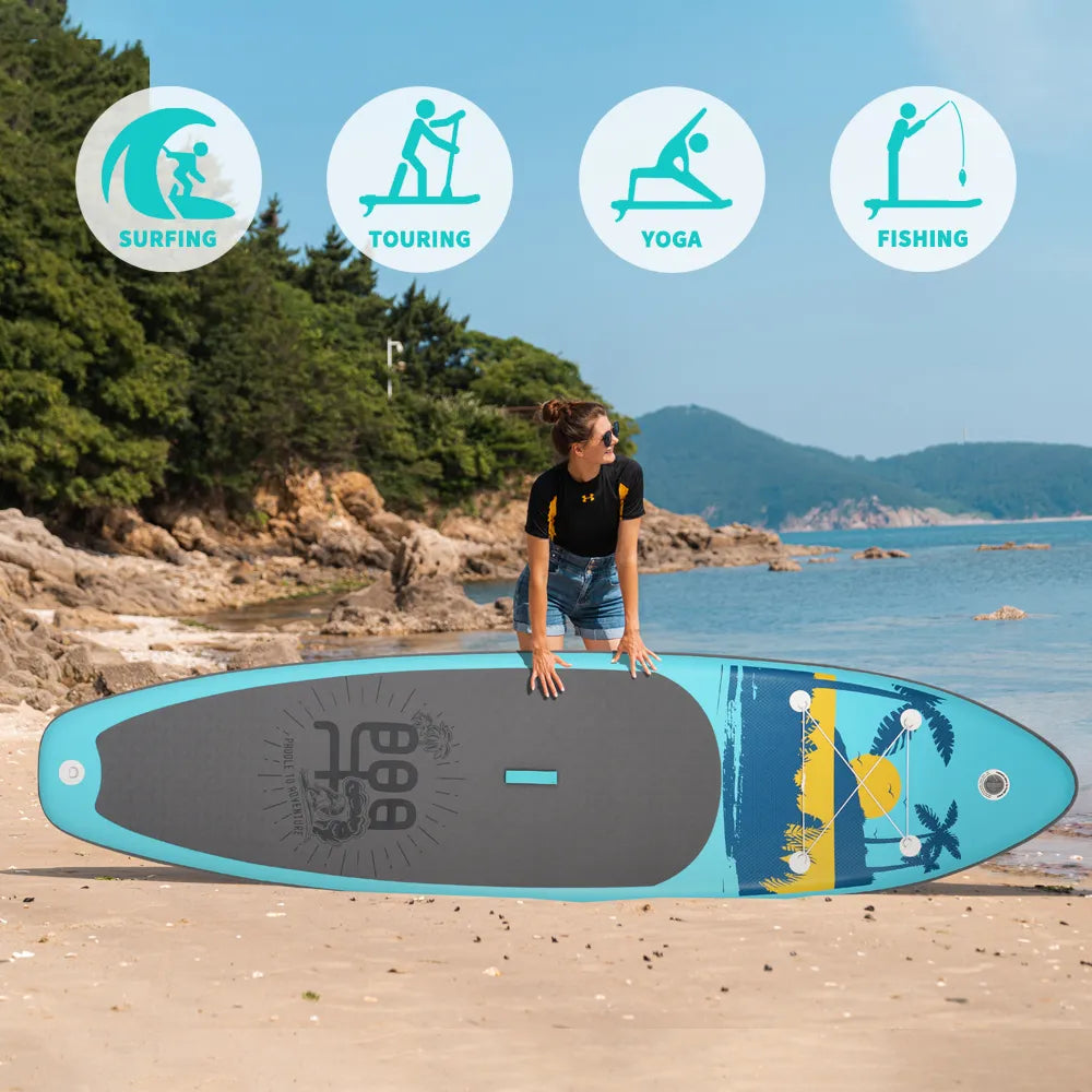 Φουσκωτό paddleboard FunWater CRUISE Paddle Board SUP RED