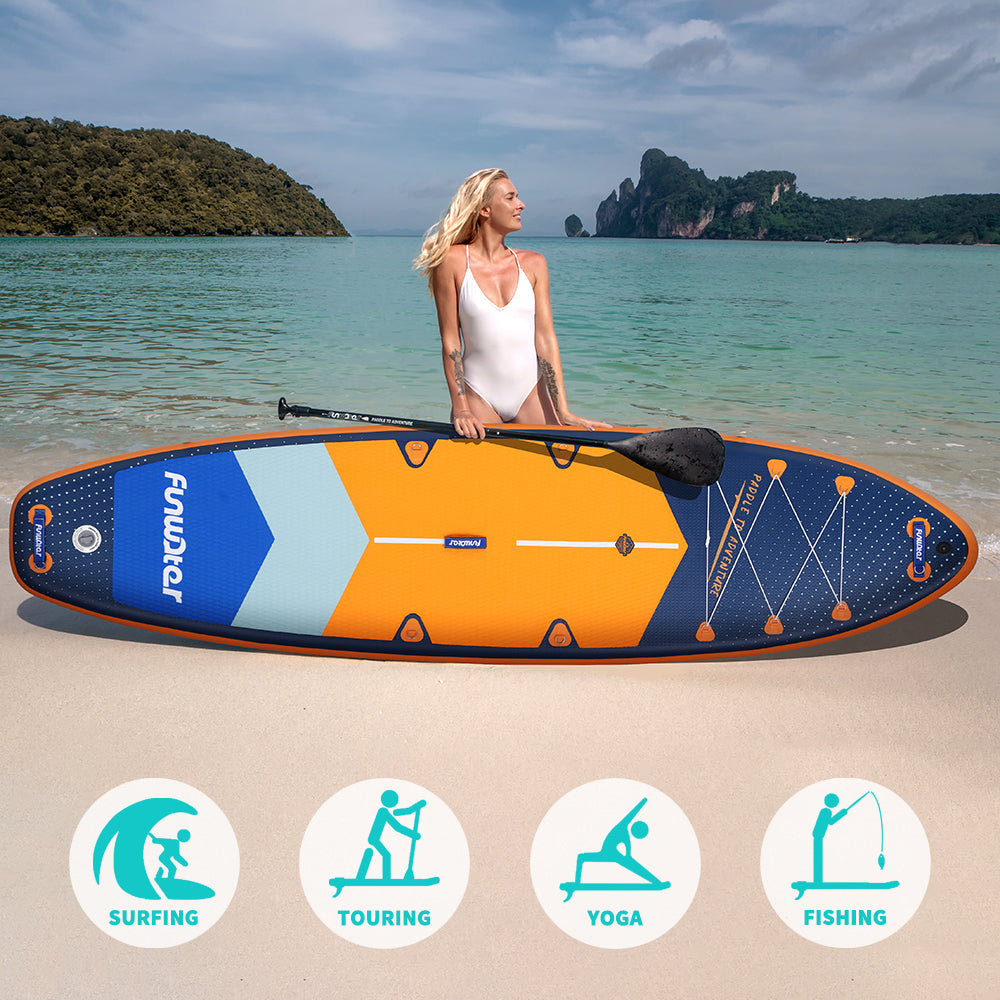 Φουσκωτό paddleboard FunWater CRUISE Paddle Board SUP RED