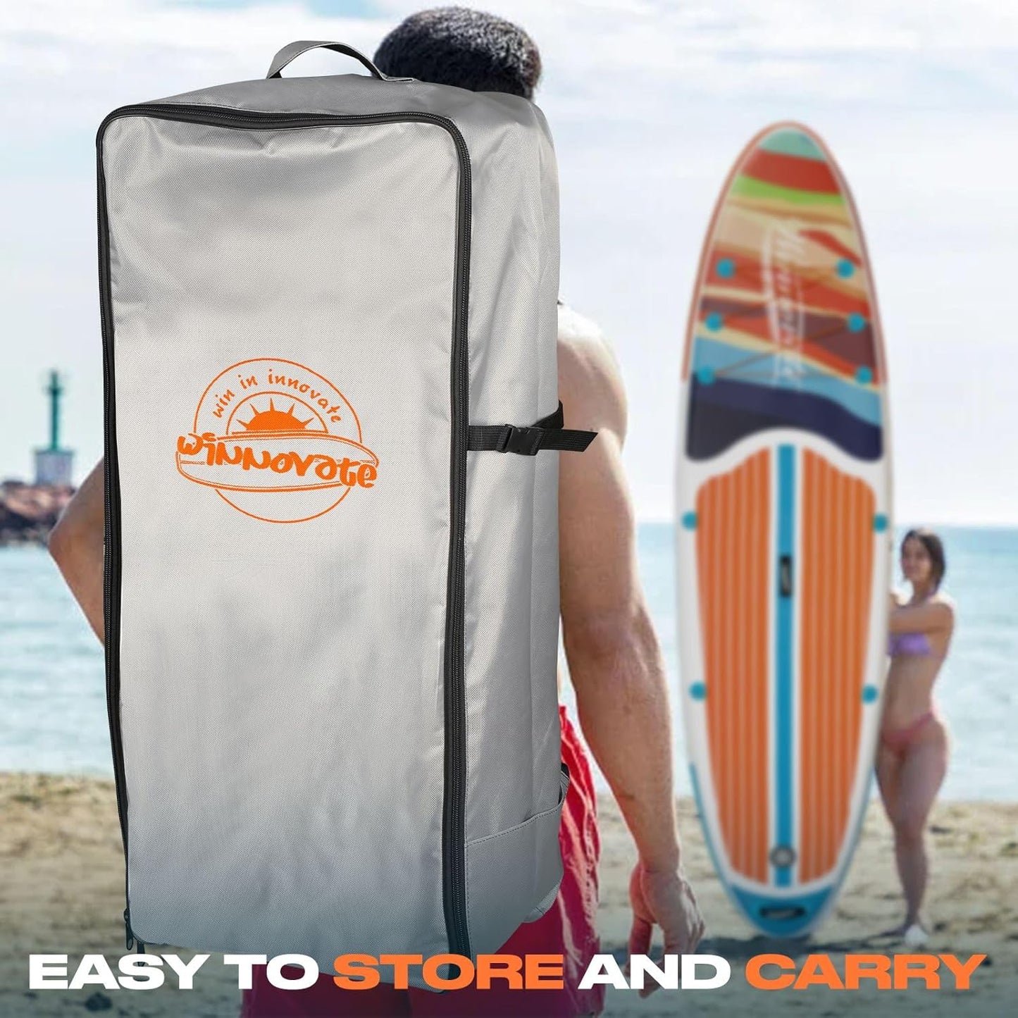 CALIFORNIA 11' Φουσκωτό SUP Board - Σετ Paddle Board με Αξεσουάρ