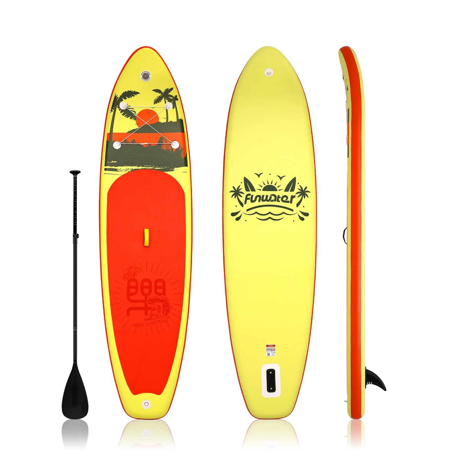 FunWater PALM 11' Φουσκωτό SUP Board – Σετ Paddle Board με Αξεσουάρ