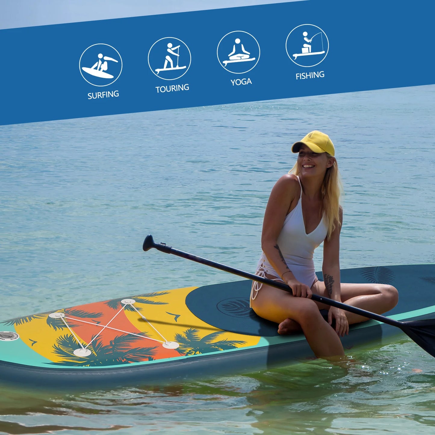 Φουσκωτό paddleboard FunWater Monkey Paddle Board SUP