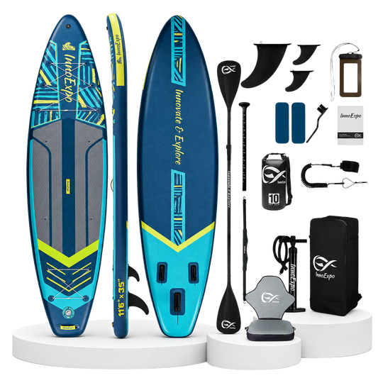 Φουσκωτό SUP Kayak Glide 11'6'' 350 εκ. – Premium Σετ με Φουσκωτό Κάθισμα Kayak