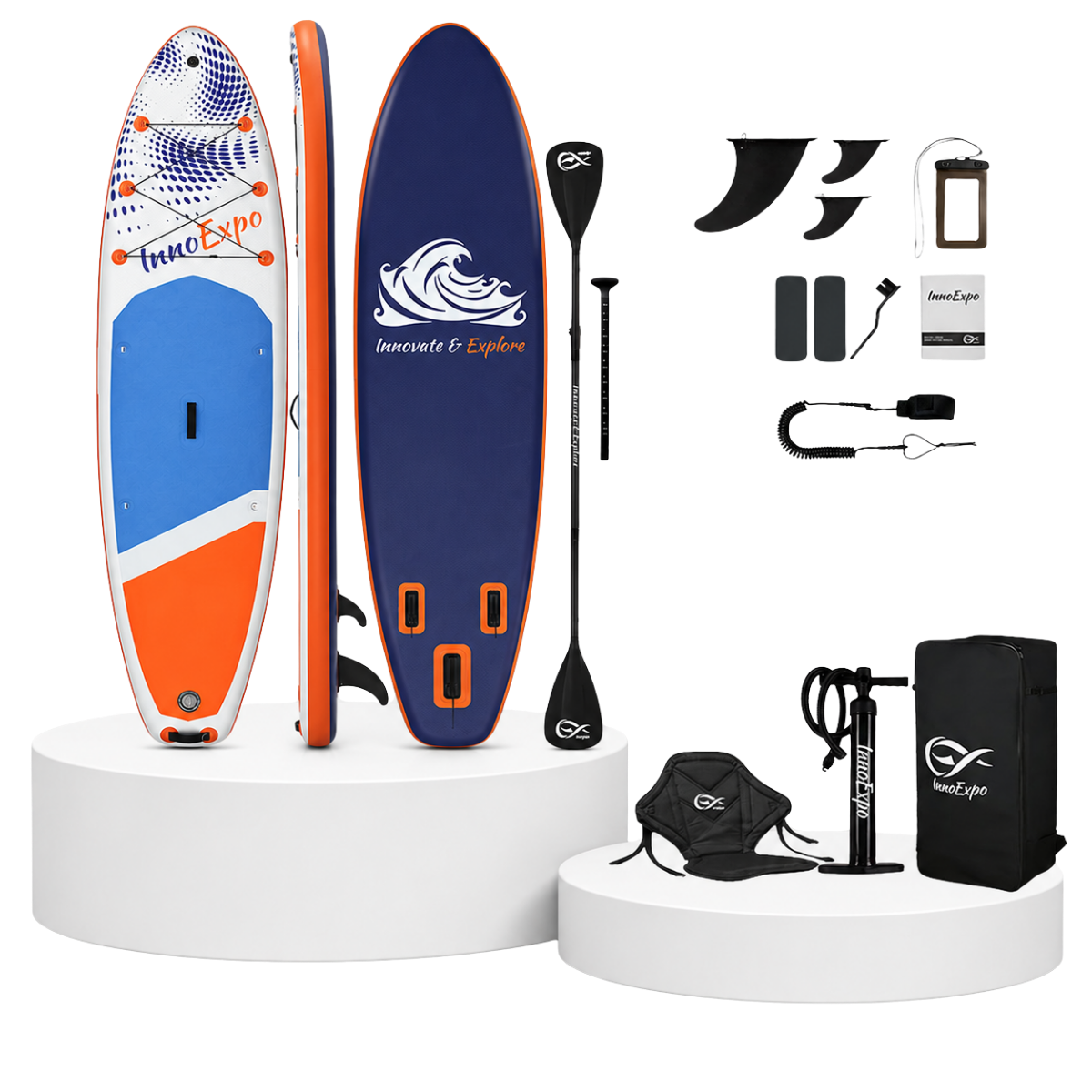 FunWater MINT WAVE 11' Φουσκωτό SUP Kayak – Σετ Paddle Board με Κάθισμα