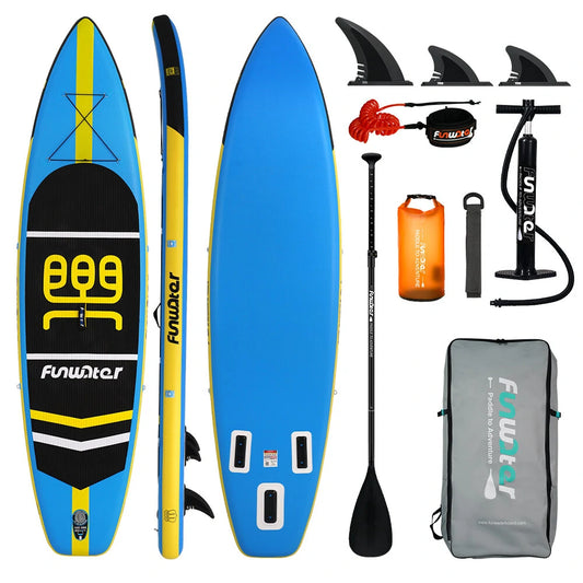 Φουσκωτό paddleboard FunWater CRUISE Paddle Board SUP BLUE