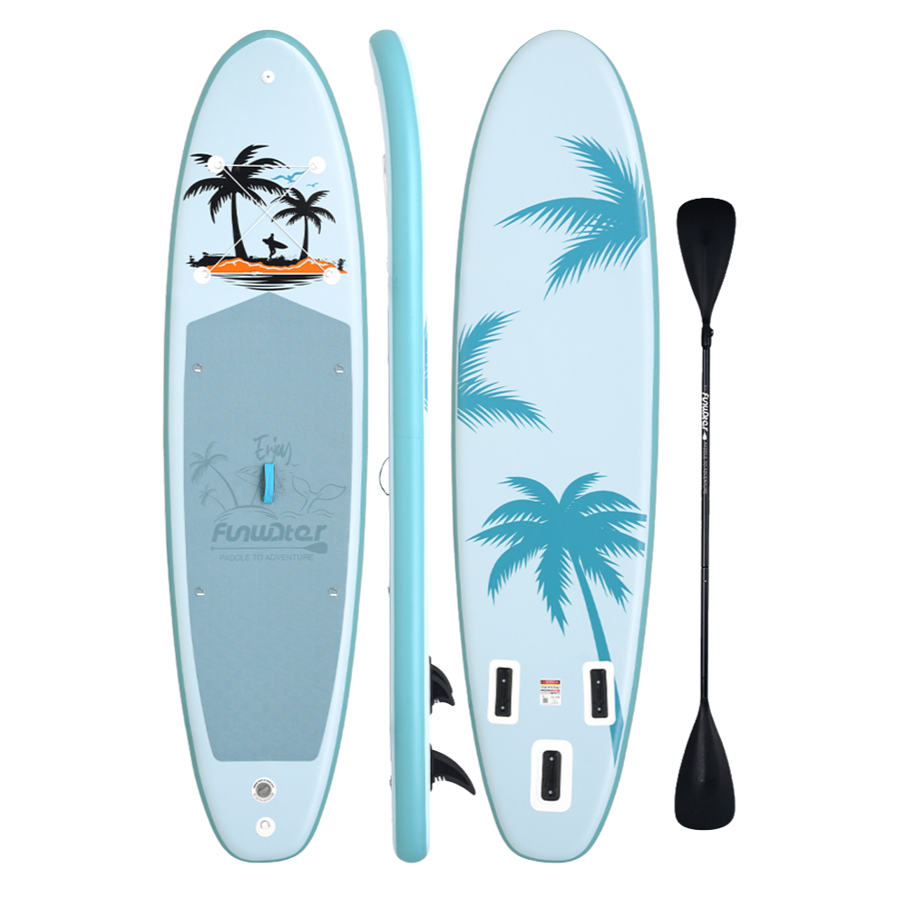 FunWater RELAX Caribbean 11'6'' Φουσκωτό SUP Kayak – Σετ Paddle Board με Κάθισμα & Αξεσουάρ