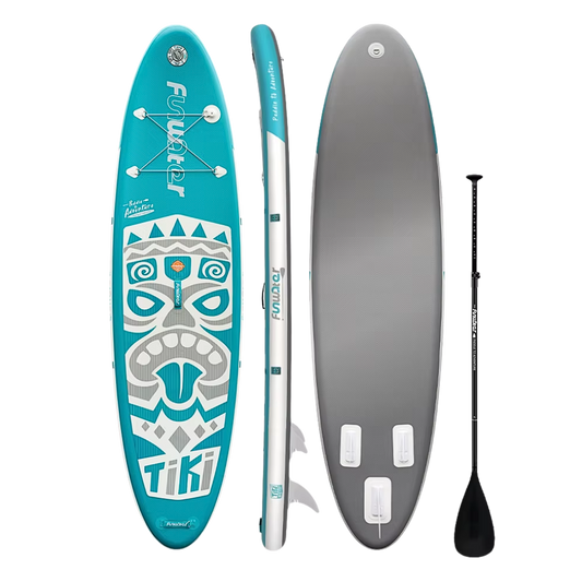 FunWater TIKI 10'6'' Φουσκωτό SUP Board – Σετ Paddle Board με Αξεσουάρ