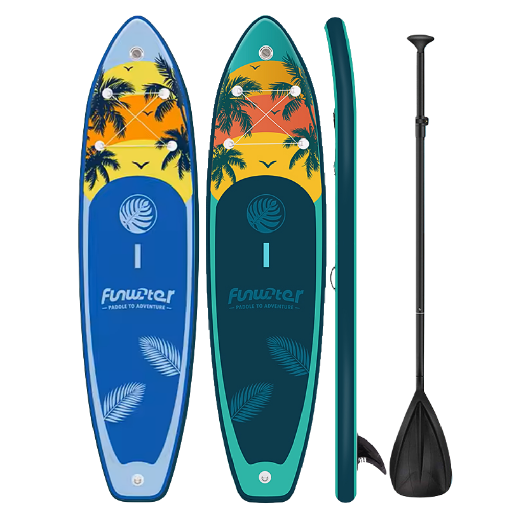 FunWater EXPLORER 11' Φουσκωτό SUP Board – Σετ Paddle Board με Αξεσουάρ